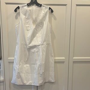 Everlane white cotton dress